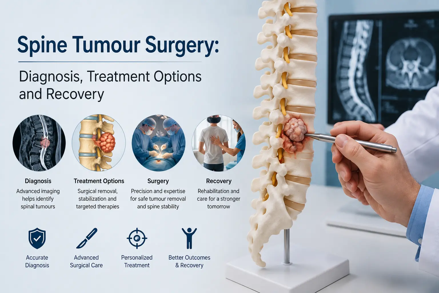 Spine Tumour Surgery: Diagnosis, Treatment Options and Recovery