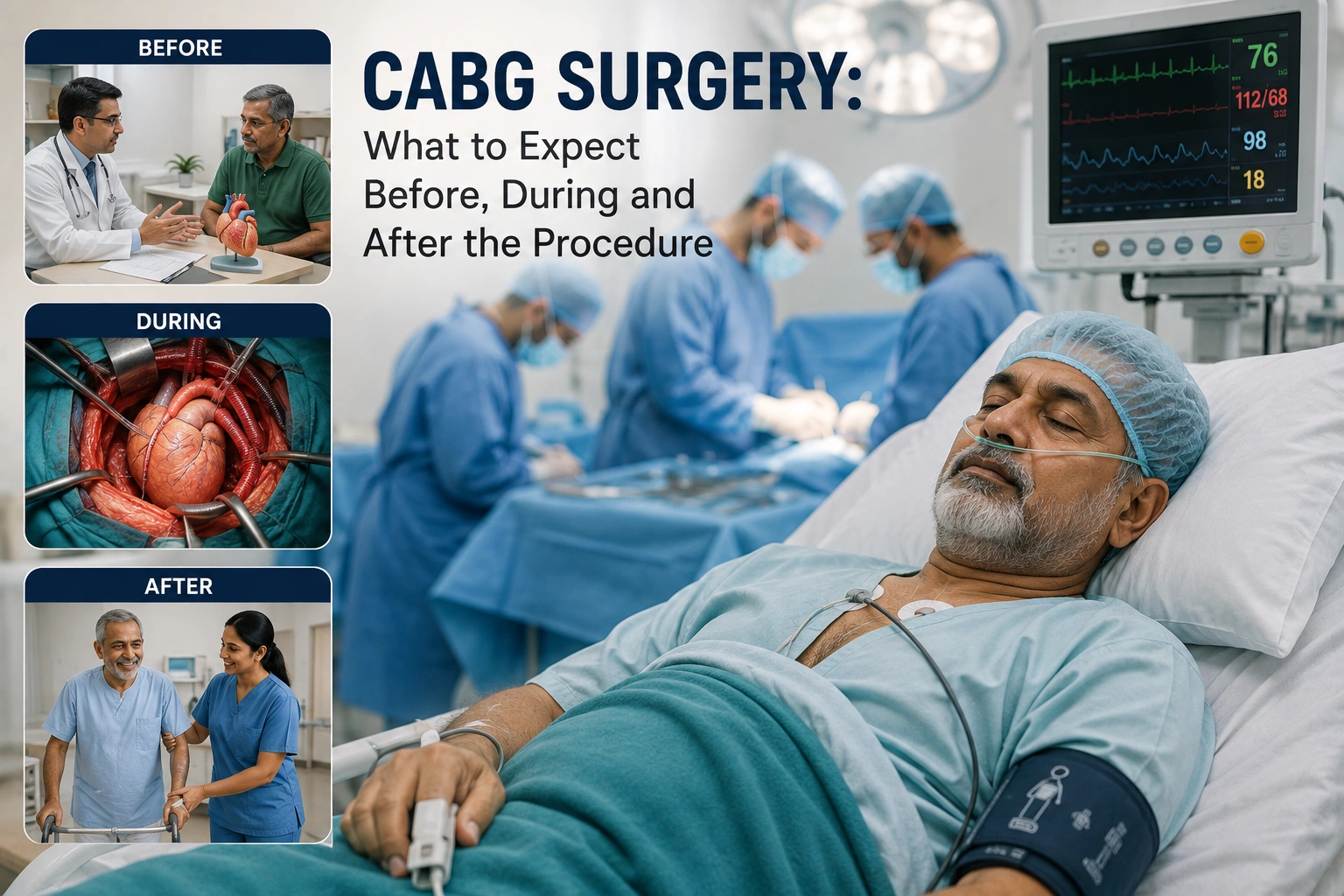 CABG Surgery: What to Expect Before, During and After the Procedure