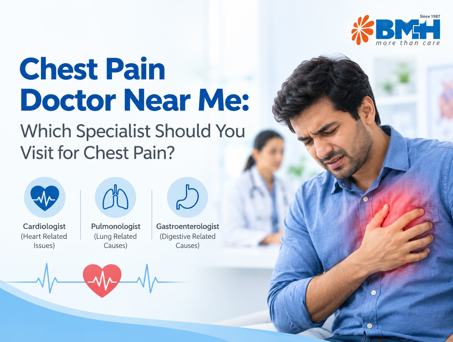 Chest Pain Doctor Near Me: Which Specialist Should You Visit for Chest Pain?
