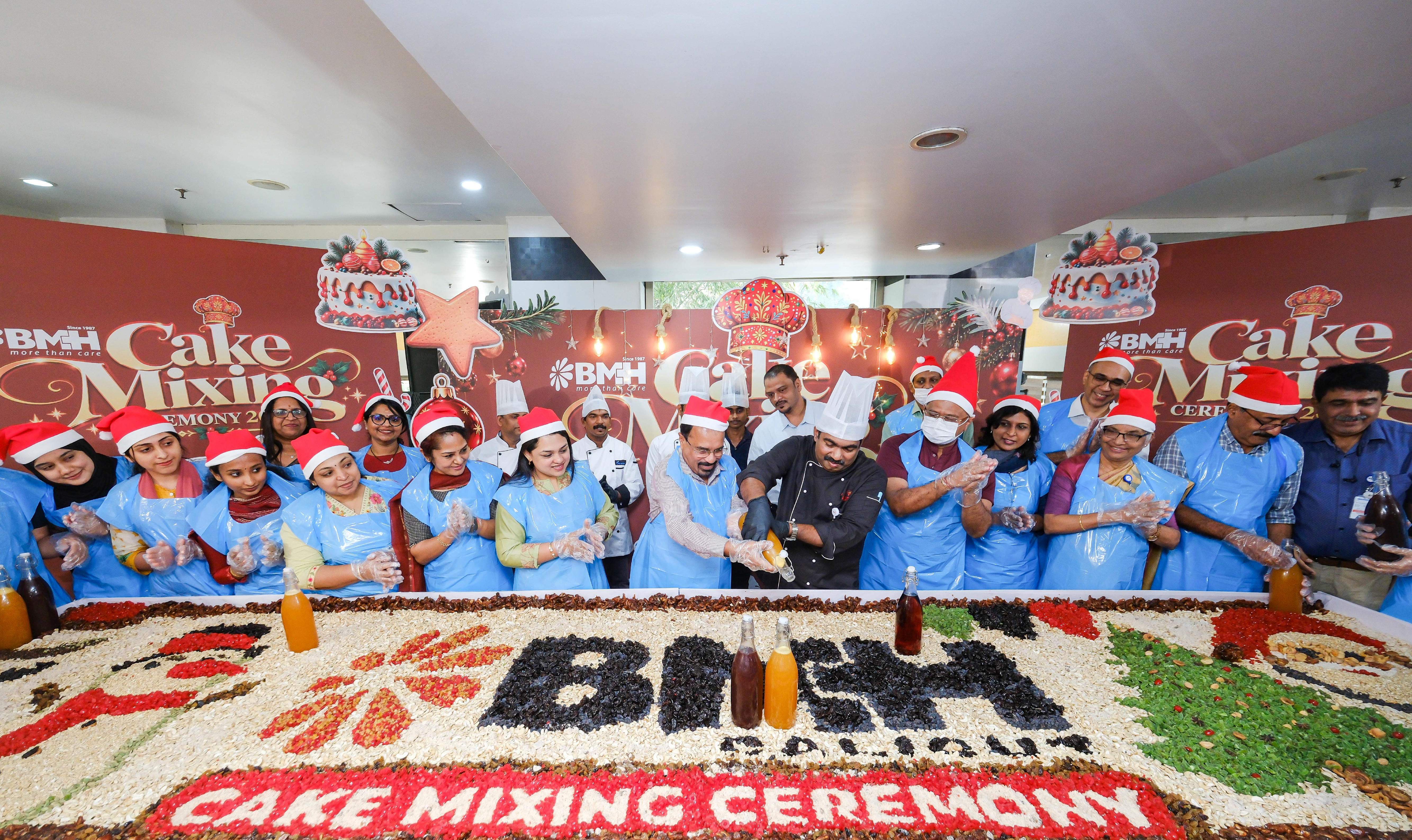 Cake mixing ceremony