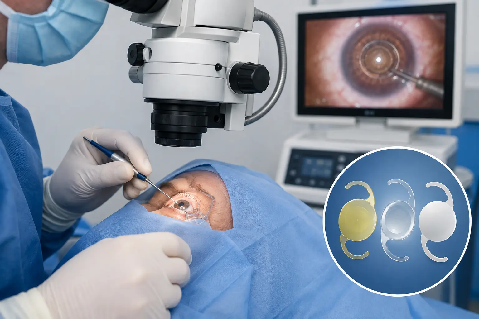Cataract Surgery: Modern Techniques, Lens Options and Recovery