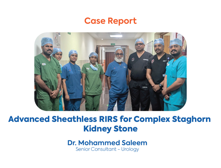 Advanced Sheathless RIRS for Complex Staghorn Kidney Stone