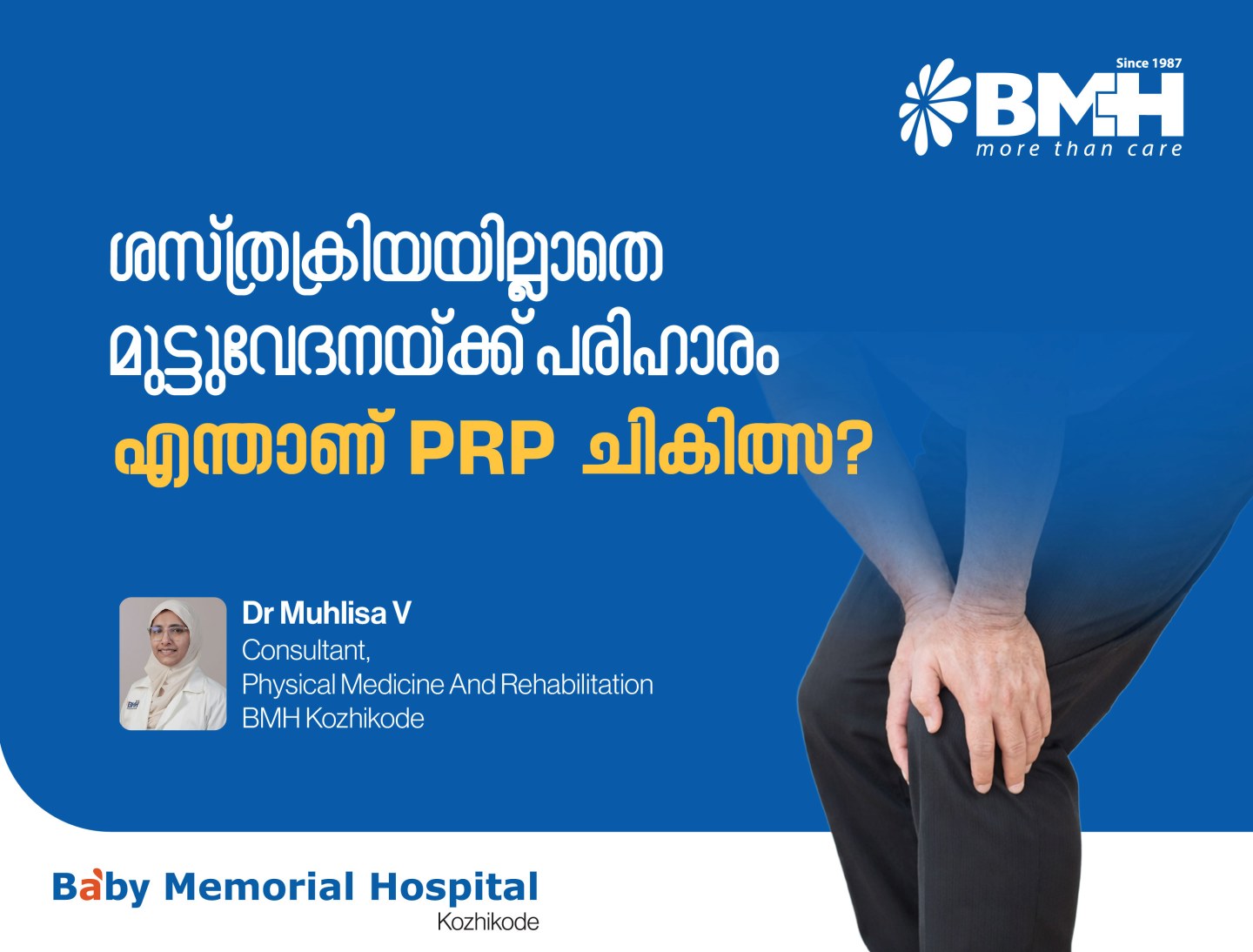 Expert interview of Dr Muhlisa on  Platelet-Rich Plasma therapy for Knee Pain