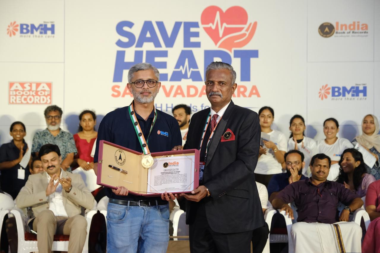 BMH Vadakara Sets CPR Training Record