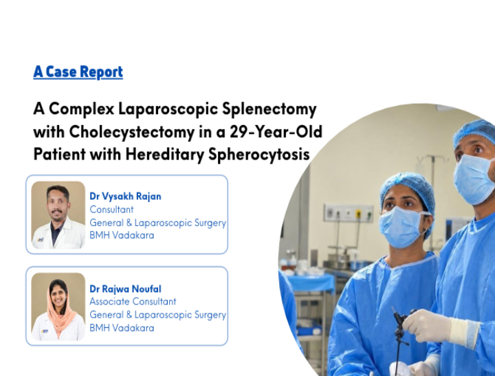 Complex Laparoscopic Splenectomy with Cholecystectomy in Hereditary Spherocytosis